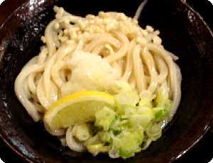 ぶっかけうどん