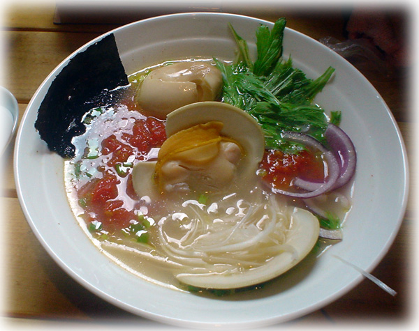 魚魚☆Ramen　蛤とまとすーぷ麺