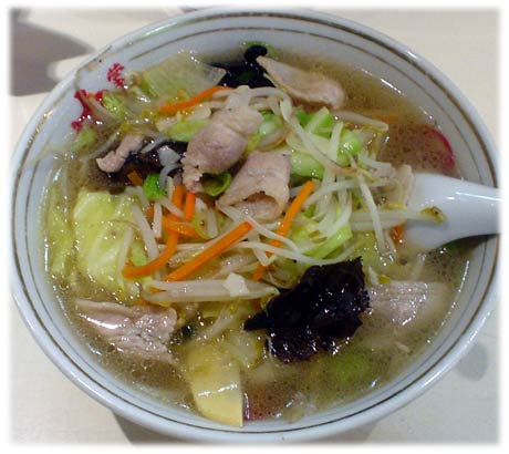 蒙古タンメン 中本（池袋店）　湯麺