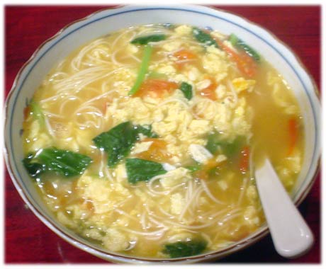 中国家庭料理 楊　トマトと卵麺