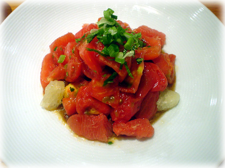 紅宝麺 完熟蕃茄の冷やし麺