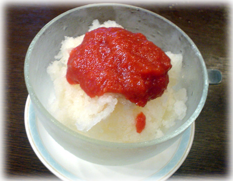 中国家庭料理 蓮華　トマトのシャーベット